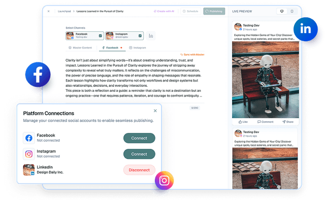Multi-Platform Posting
